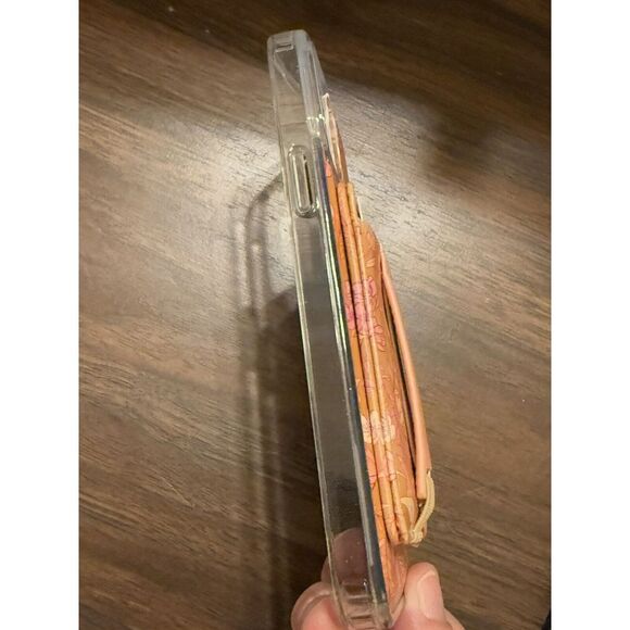 WALLI iPhone 13 Pro MAX Phone Case Floral Removable Card Holder MagSafe Comp - Picture 6 of 7